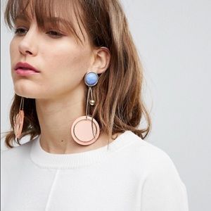 ASOS big drop earrings